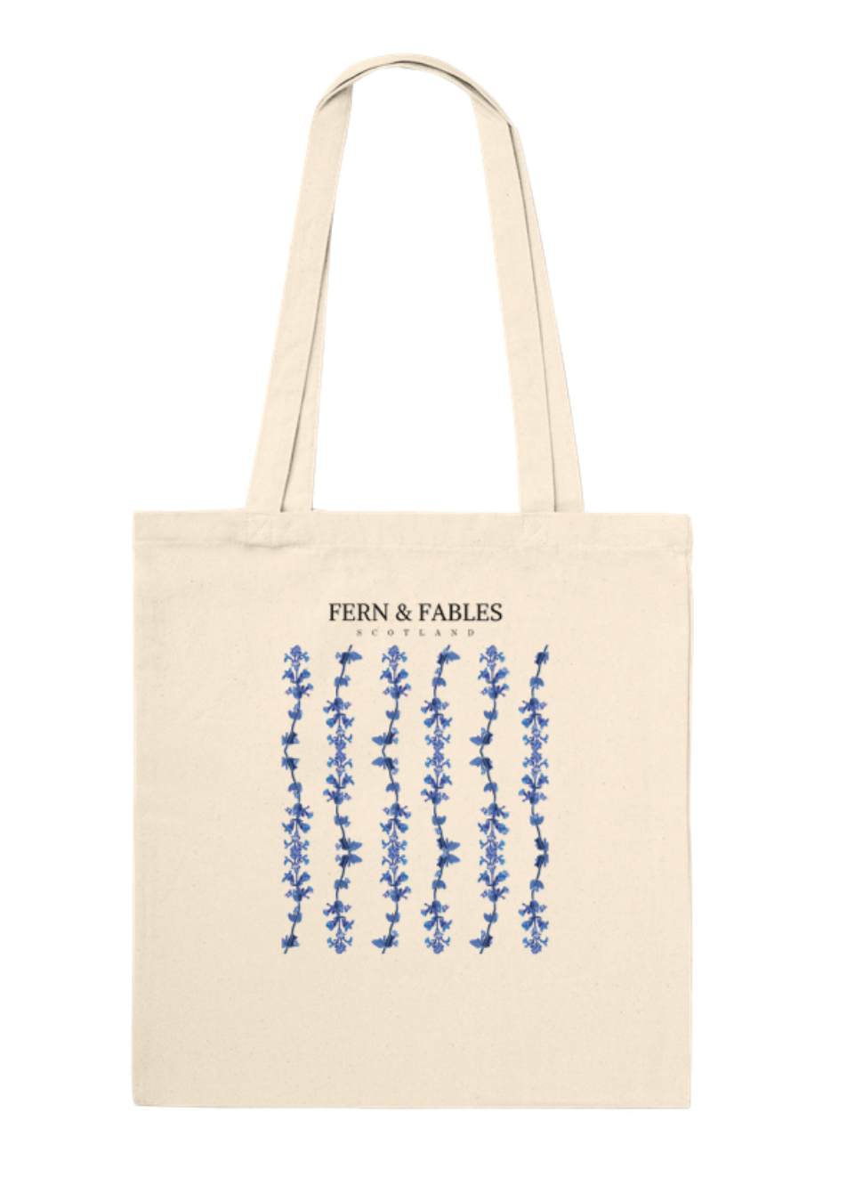 Lavender Blue Tote Bag