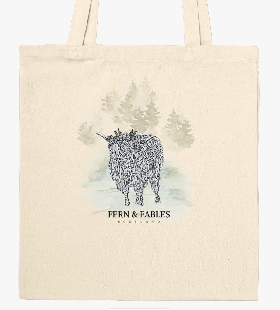 Highland Cow Tote Bag