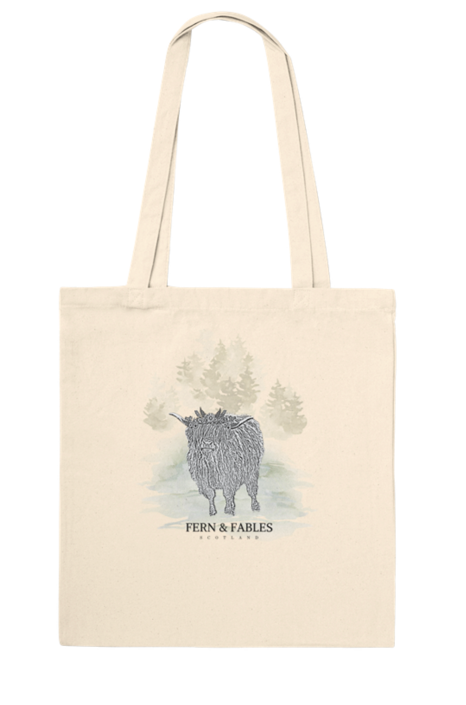 Highland Cow Tote Bag
