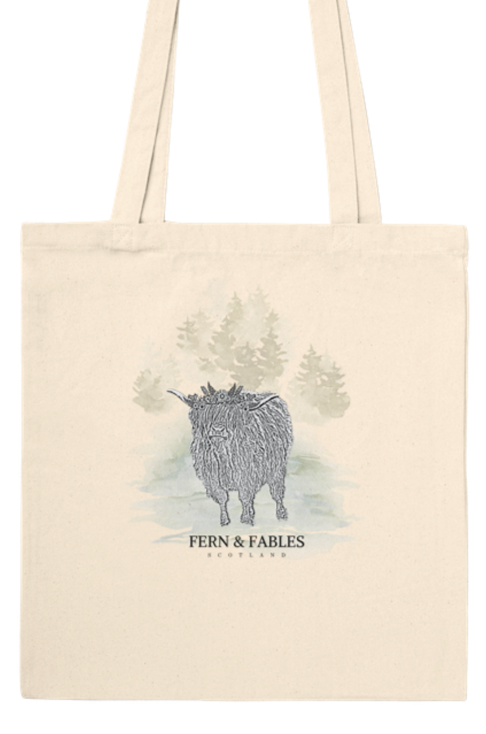 Highland Cow Tote Bag