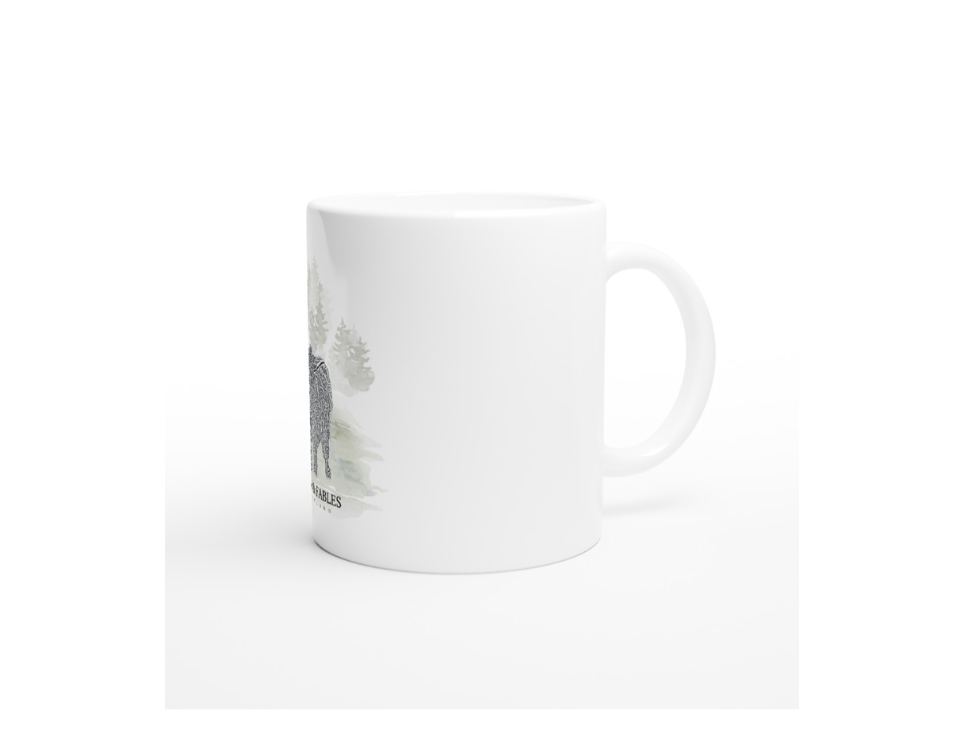 Highland Cow Print Mug