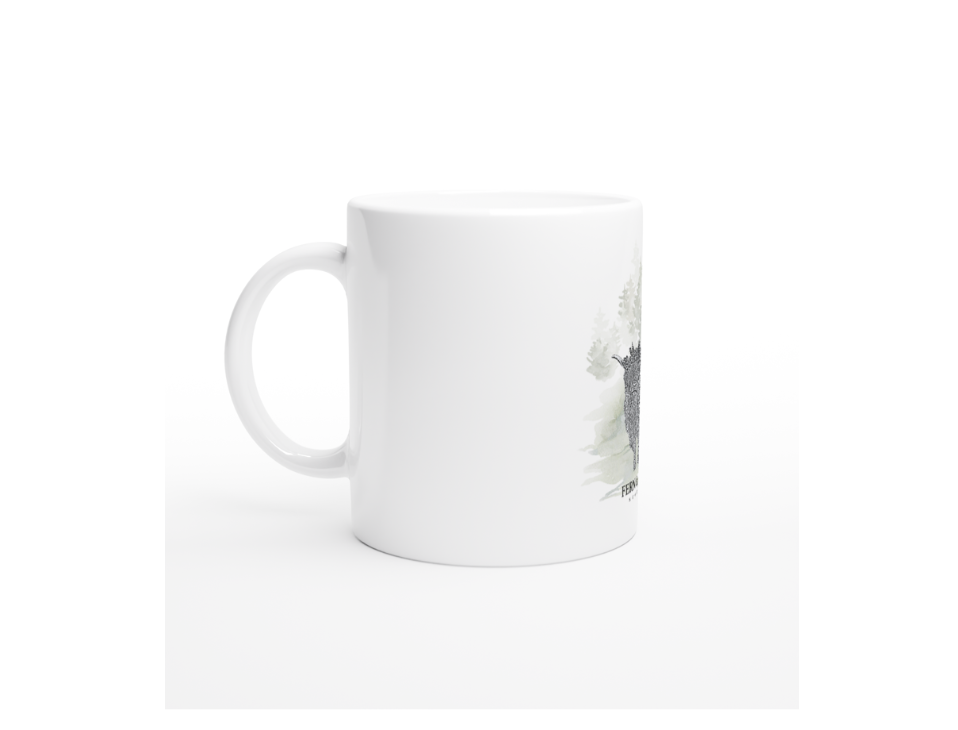 Highland Cow Print Mug