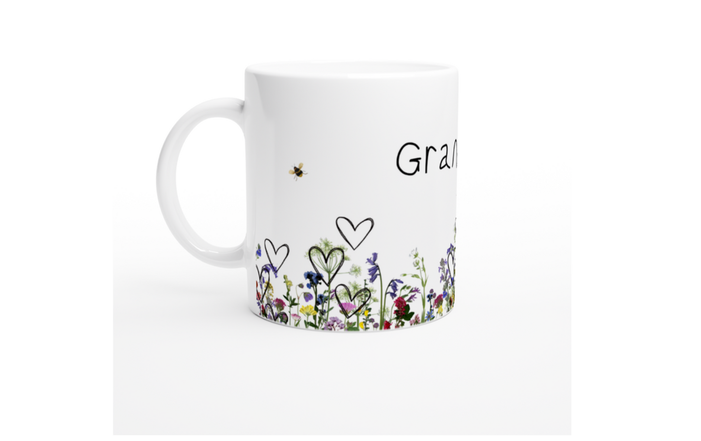 Grandma Floral Mug