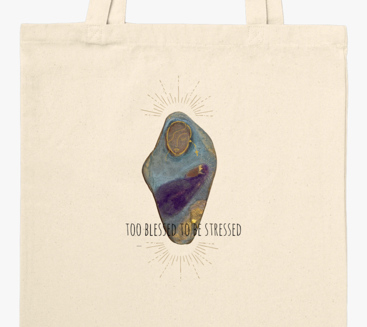 Mary and Jesus Tote Bag