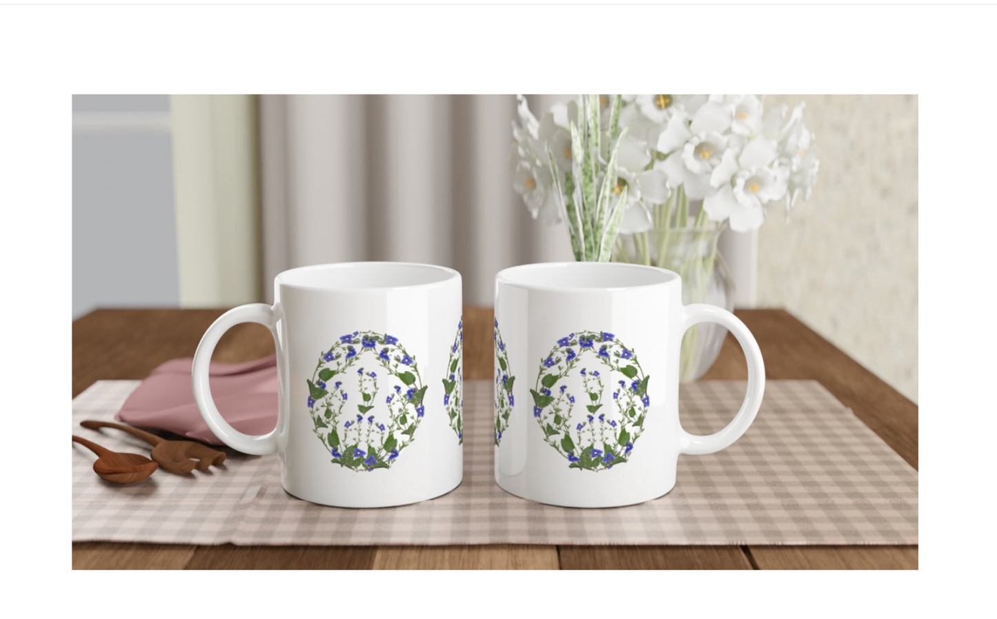 Floral Egg Mug