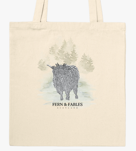 Highland Cow Tote Bag