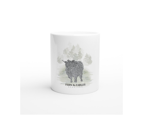 Highland Cow Print Mug