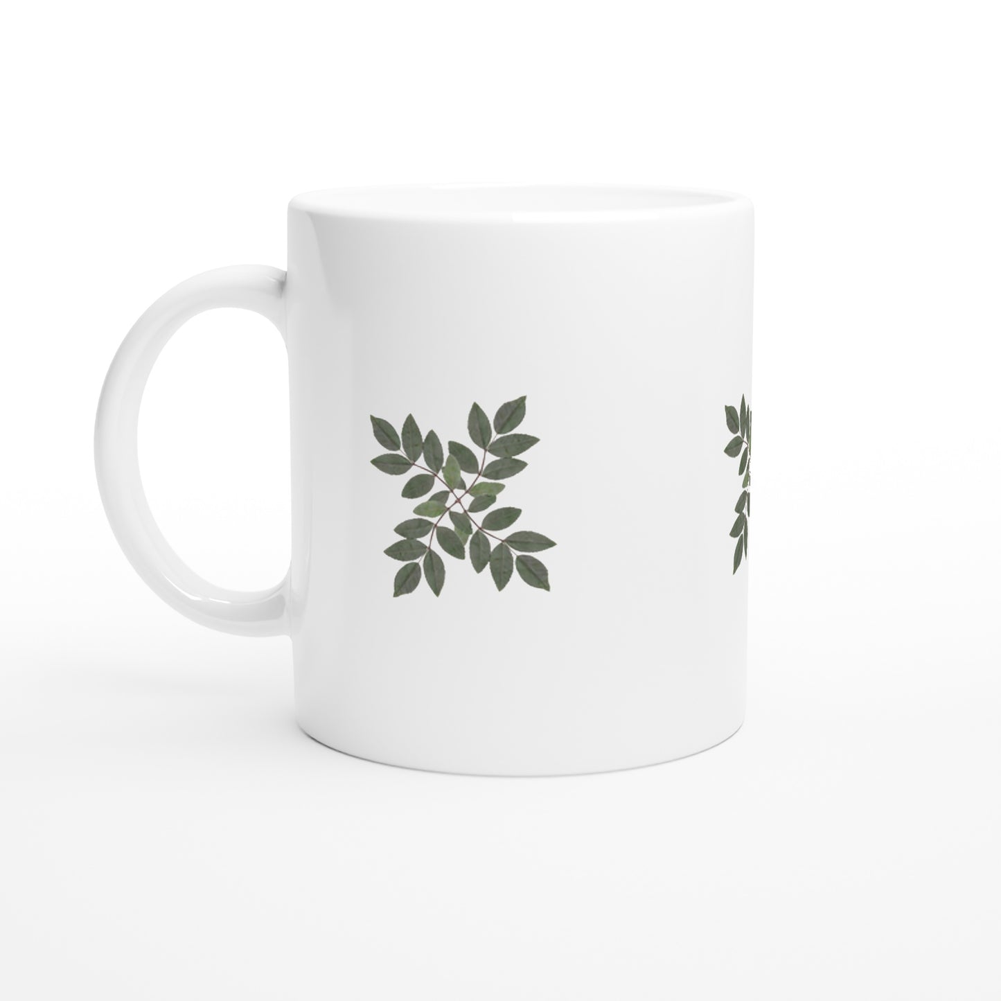 Leaf Print Mug