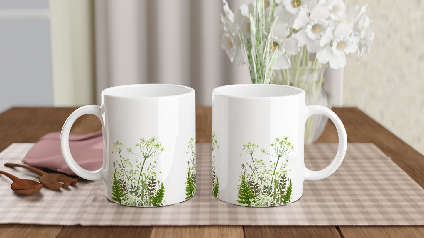 Plant Print Mug